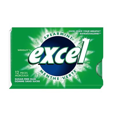 Gomme Menthe Excel