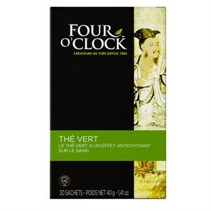 Four O'Clock thé vert (80 / bte)