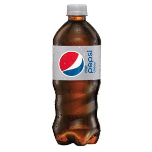 Pepsi diète bouteille 591ml.