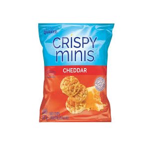 Crispy Mini cheddar 33g.